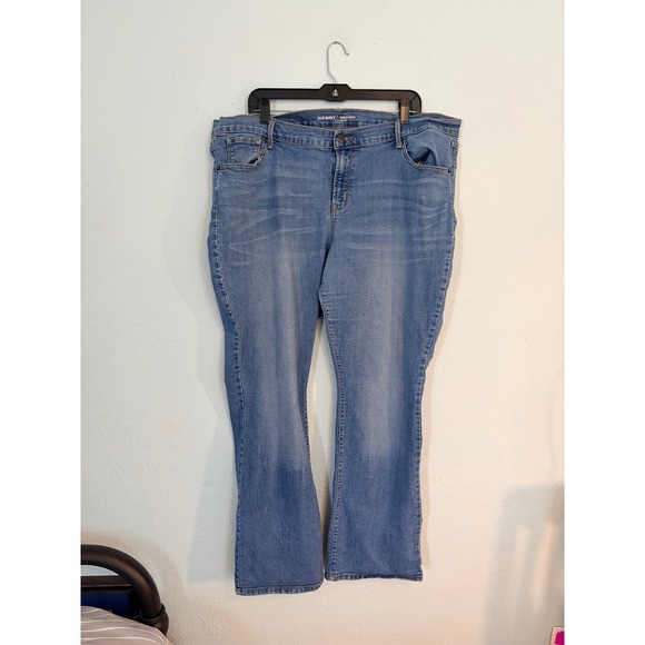 Old Navy Denim - Old Navy Diva Bootcut Jeans 20 Regular Blue Acadia Mid-Rise Stretch Casual